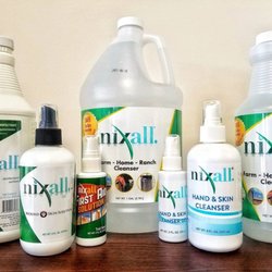 Well N Good Health Market - Nixall Sanitizing and Cleansing Products.
