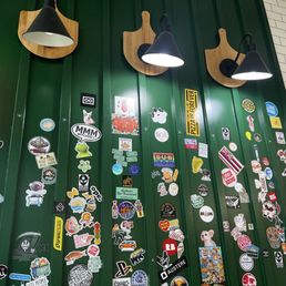 Sticker wall