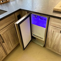 Doodlebuggers Fireplace, Grill & Outdoor Store - Ice maker in our new outdoor kitchen