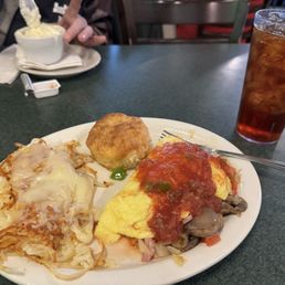Western Omelet and sweet tea!!!!