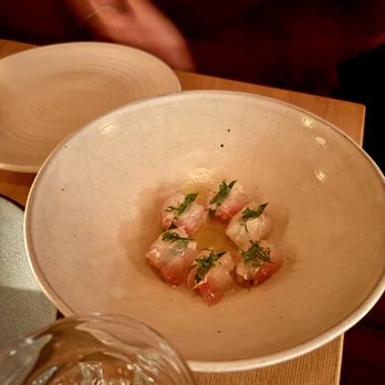 The Four Horsemen - Long island fluke - Wine Bars Near Me - Brooklyn, New York