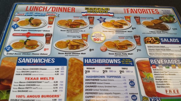 Menu photo 2 Waffle House Gainesville, FL Menu photo 2 Waffle House Gainesville, FL