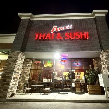 Amazing Thai & Sushi - Restaurant exterior - Sushi Bars Near Me - Houston, Texas