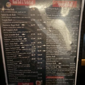 Sushi Ramen - Menu - Sushi Bars Near Me - Sarasota, Florida