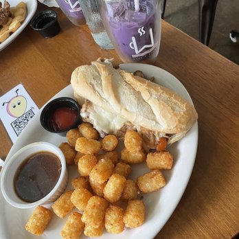 Wake ‘n Bacon - Adobo Philly Dip - Breakfast & Brunch Near Me - Chicago, Illinois Wake ‘n Bacon - Adobo Philly Dip - Breakfast & Brunch Near Me - Chicago, Illinois