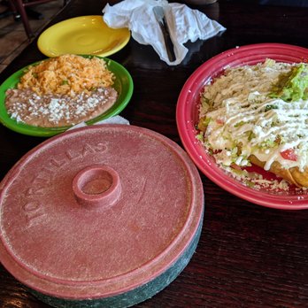 El Sarape - Flautitas, beans and rice and tortillas - Mexican Near Me - Kenosha, Wisconsin