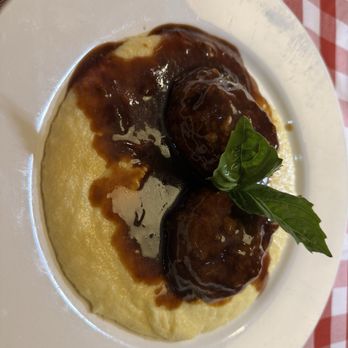Shabo’s Bistro - Meatball and polenta - Mediterranean Near Me - Naples, Florida Shabo’s Bistro - Meatball and polenta - Mediterranean Near Me - Naples, Florida