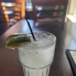 Tequila, lime, and soda Tequila, lime, and soda