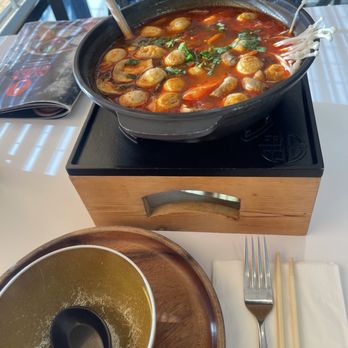 Nok’s Kitchen - Spicy shrimp Tom Saap (Sour Soup) - Laotian Near Me - Westminster, California