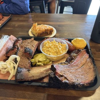 Belly Barbecue - Monstrous beef rib, this photo doesn't do it justice. This is "small". - Barbeque Near Me - Folsom, California
