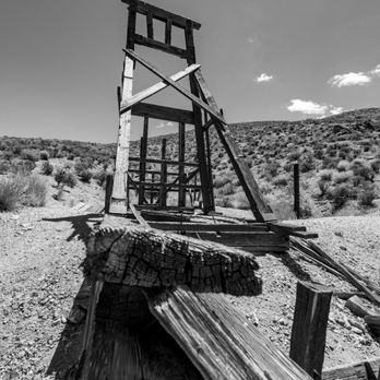 Sunset Mine and Cabin Abandoned - Landmarks & Historical Buildings Near Me - Death Valley, California