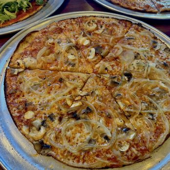 Colony Grill - Onions and mushroom - Pizza Near Me - Port Chester, New York