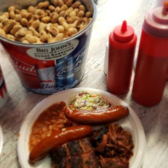 Big John's Texas BBQ - #7 The sampler plate. - Barbeque Near Me - Page, Arizona