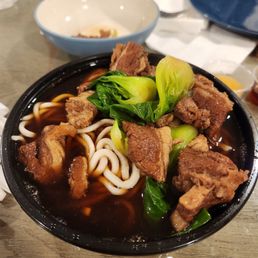 Braised beef noodle soup Braised beef noodle soup