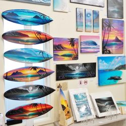Waimea Blue Gallery - Love Hawaii, Love Beach time. We only carry the local artists.
