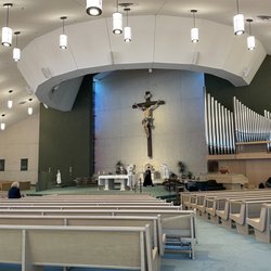 Holy Family Catholic Church - After Mass