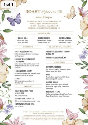 Menu photo 1 Roast London, XGL