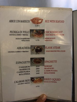 Menu photo 2 El Capitán Tulum, ROO