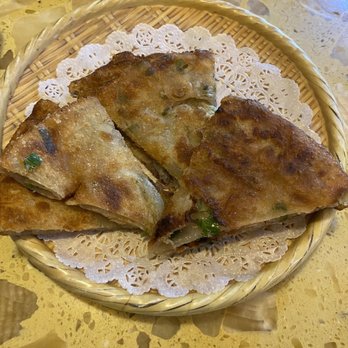 Dumpling House - Potato P05.Chive Pancake(3) - Chinese Near Me - Plano, Texas Dumpling House - Potato P05.Chive Pancake(3) - Chinese Near Me - Plano, Texas