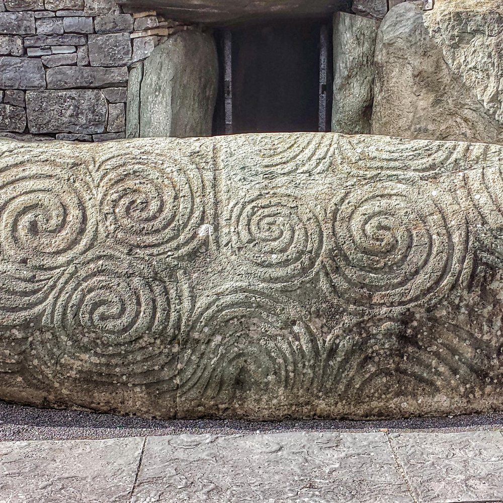 The Tattoo Temple - Entrance Stone to Newgrange Passage Tomb - Tattoo Near Me - San Diego, California The Tattoo Temple - Entrance Stone to Newgrange Passage Tomb - Tattoo Near Me - San Diego, California