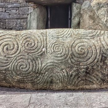 The Tattoo Temple - Entrance Stone to Newgrange Passage Tomb - Tattoo Near Me - San Diego, California