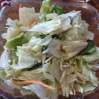 Shogun - Wilted lettuce (from LUNCH?). Leftovers again. - Japanese Near Me - Elizabethtown, Kentucky