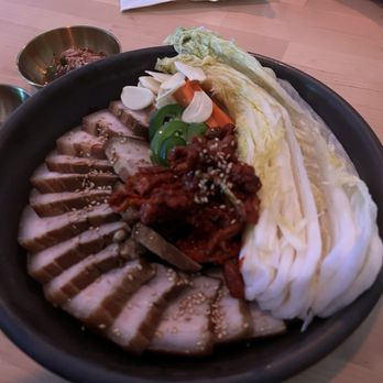 Jagalchi - Bossam -1/2 portion. Good but I don't have anything to compare it to. Pork could have more flavor but the veggies were yummy. - Korean Near Me - Honolulu, Hawaii