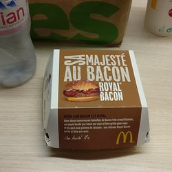McDonald's - Burger was a bit dry, but otherwise delicious.