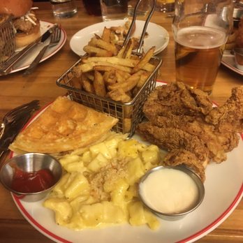 MoCo's Founding Farmers - Chicken & Waffles - New American Near Me - Potomac, Maryland