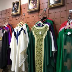 We carry a large selection of clergy vestments