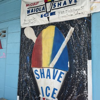 Waiola Shave Ice - Ice Cream & Frozen Yogurt Near Me - Honolulu, Hawaii