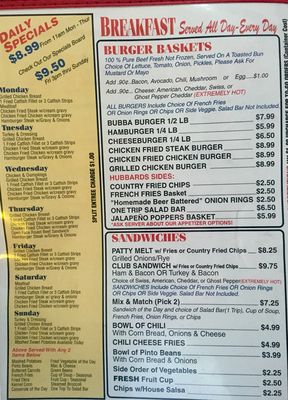 Menu photo 8 Hubbards Cafe Rowlett, TX