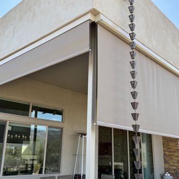 Sun Control Retractable Shades - Shades & Blinds Near Me - Tucson, Arizona