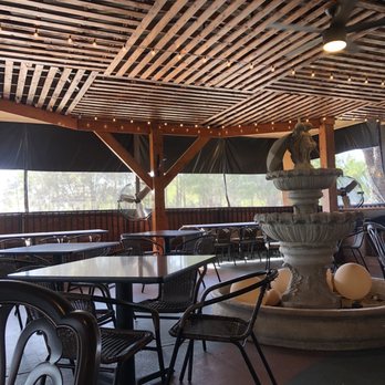 Ward Cafe - tables, chairs, and a fountain - Breakfast & Brunch Near Me - Houston, Texas Ward Cafe - tables, chairs, and a fountain - Breakfast & Brunch Near Me - Houston, Texas