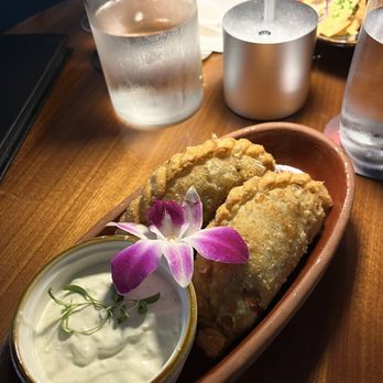 Aurora At The Celeste - Curry Goat Empanadas - American Near Me - Orlando, Florida