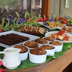 Destination Events Hawaii - Incredible baked goods at our spectacular Sunday Brunch, one of the many incredible stations we offer - try it with a mimosa!