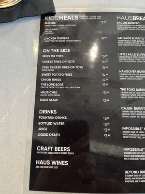 Menu photo 4 Dog Haus Biergarten Cedar Park, TX Menu photo 4 Dog Haus Biergarten Cedar Park, TX