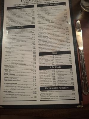 Menu photo 3 Cervantes Restaurant & Lounge Albuquerque, NM Menu photo 3 Cervantes Restaurant & Lounge Albuquerque, NM