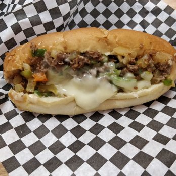 Erwin's Philly Cheese Steak - Classic Pepper and Onions - Cheesesteaks Near Me - Everett, Washington