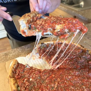 The Pizza Kitchen - Cheese/Sauce ratio is perfect - Pizza Near Me - Wood Dale, Illinois The Pizza Kitchen - Cheese/Sauce ratio is perfect - Pizza Near Me - Wood Dale, Illinois