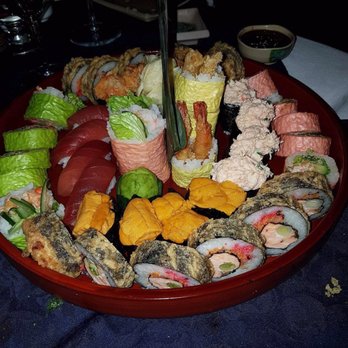 Restaurant Sake - a platter of sushi and rolls - Sushi Bars Near Me - Saint-Eustache, Quebec Restaurant Sake - a platter of sushi and rolls - Sushi Bars Near Me - Saint-Eustache, Quebec
