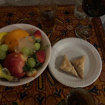 Marrakesh Restaurant - The last courses - fruit and baklava - Moroccan Near Me - Philadelphia, Pennsylvania Marrakesh Restaurant - The last courses - fruit and baklava - Moroccan Near Me - Philadelphia, Pennsylvania