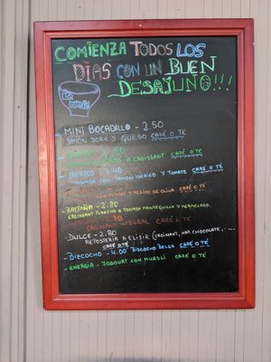 Menu photo 1 La Manon Zaragoza, Z