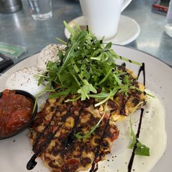 The Vintage Cafe - Corn fritters