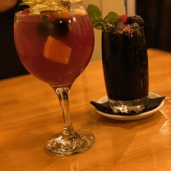 Arume - Sangria and blackberry mojito - Mediterranean Near Me - Barcelona, B Arume - Sangria and blackberry mojito - Mediterranean Near Me - Barcelona, B