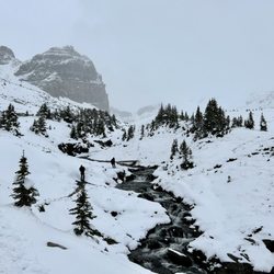 Helen Lake Trail - My favorite part of the trail, a subtle creek flowing through the heart of the mountains.
