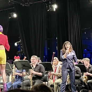 Symphony Space - Set Your Heart Ablaze 4.19.2026 - Tank! from Cowboy Bebop. Some Faye and Spike cosplay going on :) - Performing Arts Near Me - New York, New York