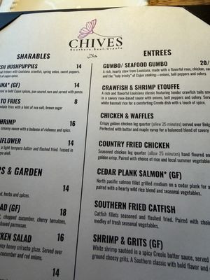 Menu photo 2 Chives Asheboro, NC Menu photo 2 Chives Asheboro, NC
