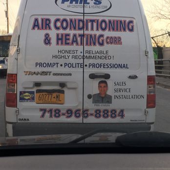Phil's Air Conditioning & Heating - Work truck - Heating & Air Conditioning/HVAC Near Me - Staten Island, New York Phil's Air Conditioning & Heating - Work truck - Heating & Air Conditioning/HVAC Near Me - Staten Island, New York