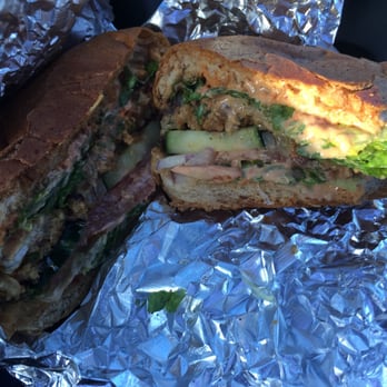 Sunshine's - Spicy black bean burger - Juice Bars & Smoothies Near Me - Houston, Texas Sunshine's - Spicy black bean burger - Juice Bars & Smoothies Near Me - Houston, Texas